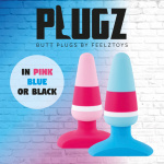 Korek analny - FeelzToys Plugz Butt Plug Colors Nr. 1