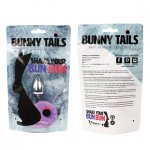 Korek analny metalowy ogonek - FeelzToys Bunny Tails Butt Plug   Fioletowy
