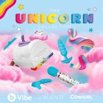 Korek analny ogon jednorożca - B-Vibe Unicorn Plug Set 6 Piece Collection  