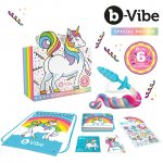 Korek analny ogon jednorożca - B-Vibe Unicorn Plug Set 6 Piece Collection  