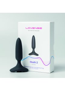 Korek analny sterowany aplikacją - Lovense Hush 2 Butt Plug XS 25 mm  