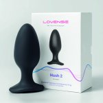 Korek analny sterowany aplikacją - Lovense Hush 2 Butt Plug XL 57 mm  