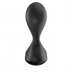 Korek analny sterowany aplikacją - Satisfyer Sweet Seal Vibrating Anal Plug Czarny