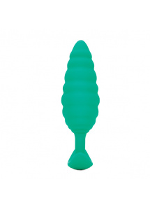 Korek analny wibrujący - B-Vibe Texture Plug Twist