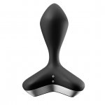 Korek analny z aplikacją - Satisfyer Game Changer Vibrating Anal Plug   Czarny