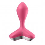 Korek analny z aplikacją - Satisfyer Game Changer Vibrating Anal Plug   Różowy