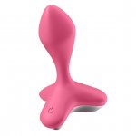 Korek analny z aplikacją - Satisfyer Game Changer Vibrating Anal Plug   Różowy