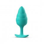 Korek analny z obciążnikiem - B Swish bfilled Basic Plus Wave   Morski