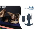 Korek analny z pulsowaniem i pilotem - Lux Active Throb Anal Pulsating Massager  