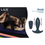 Korek analny z pulsowaniem i pilotem - Lux Active Throb Anal Pulsating Massager  