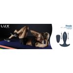Korek analny z pulsowaniem i pilotem - Lux Active Throb Anal Pulsating Massager  