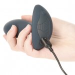 Korek analny z pulsowaniem i pilotem - Lux Active Throb Anal Pulsating Massager  