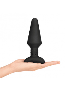 Korek analny z rotacją - B-Vibe Rimming XL  