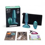 Korek analny z rotacją - B-Vibe Rimming 2 Remote Control   