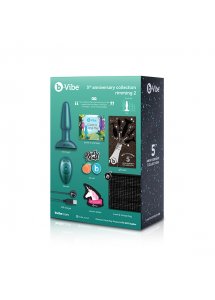 Korek analny z rotacją - B-Vibe Rimming 2 Remote Control   