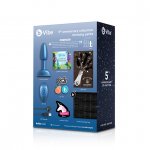 Korek analny z rotacją mały - B-Vibe Rimming Petite Remote Control   