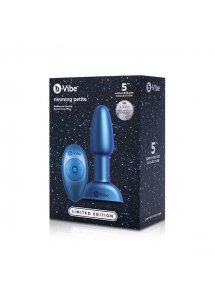 Korek analny z rotacją mały - B-Vibe Rimming Petite Remote Control   