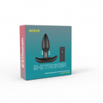 Korek analny z ruchomymi kulkami - Nexus B-Stroker Remote Control Unisex Massager with Unique Rimming Beads  