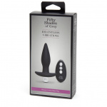 Korek analny zdalnie sterowany - Fifty Shades of Grey Relentless Vibrations Remote Control Butt Plug  