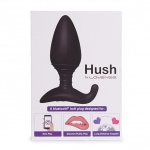 Korek analny ze sterowaniem aplikacją - Lovense Hush Butt Plug 44,5 mm 