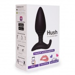 Korek analny ze sterowaniem aplikacją - Lovense Hush Butt Plug 44,5 mm 