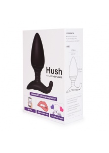 Korek analny ze sterowaniem aplikacją - Lovense Hush Butt Plug 44,5 mm 