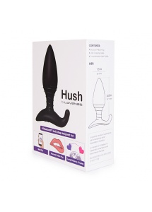 Korek analny ze sterowaniem aplikacją - Lovense Hush Butt Plug 38 mm