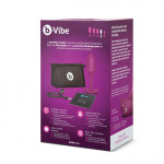 Korek wibrujący obciążony - B-Vibe Vibrating Snug Plug M Różowy