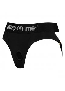 Wygodna uprząż do strap-on z otwartą pupą - Strap-On-Me Harness Lingerie Heroine   XL
