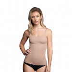 Koszulka modelująca - Bye Bra Invisible Singlet Nude XL