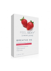 Krem zapachowy do ciała - Jimmyjane Breathe Me Body Scents  Truskawka