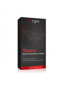 Krem zwiększający erekcję - Orgie Touro Erection Cream with Taurina 15 ml   