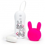 Króliczek stymulator łechtaczki - Tokidoki Silicone Purple Bunny Clitoral Vibrator 