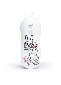 Króliczek stymulator łechtaczki - Tokidoki Silicone Purple Bunny Clitoral Vibrator 