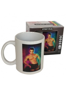 Kubek ze striptizem - Strip Heat Changing Mug wersja męska
