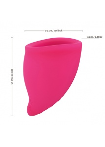 Kubki menstruacyjne zestaw A+B 2 rozmiary - Fun Factory Fun Cup Explore Kit Menstrual Cup   