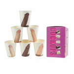 Kubki z penisem – Cockups 6szt  