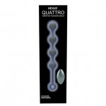 Kulki analne i waginalne wibrujące z pilotem - Nexus Quattro Remote Control Vibrating Pleasure Beads Black  
