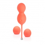 Kulki kegla sterowane aplikacją - We-Vibe Bloom Vibrating Kegel Balls 