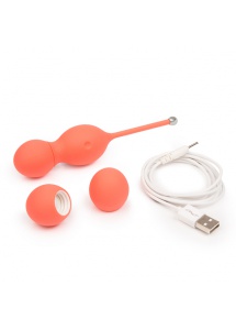Kulki kegla sterowane aplikacją - We-Vibe Bloom Vibrating Kegel Balls 