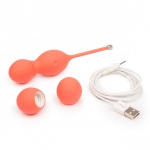 Kulki kegla sterowane aplikacją - We-Vibe Bloom Vibrating Kegel Balls 