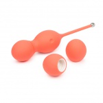 Kulki kegla sterowane aplikacją - We-Vibe Bloom Vibrating Kegel Balls 