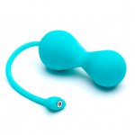 Kulki kegla z aplikacją - Lovelife by OhMiBod Krush App Connected Bluetooth Kegel  Turkusowe