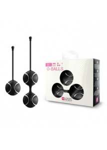 Kulki orgazmowe LoversPremium - O-Balls Set 2 zestawy czarny