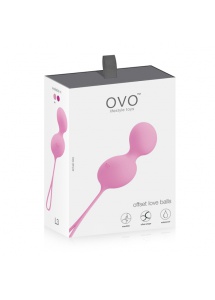 Kulki orgazmowe - Ovo L3 Love Balls Różowy