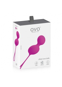 Kulki orgazmowe - Ovo L3 Love Balls Fioletowy