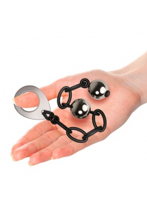 Kulki orgazmowe - Rocks-Off Love in Chains Black 