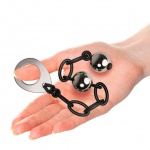 Kulki orgazmowe - Rocks-Off Love in Chains Black 