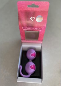 Kulki stymulujące z serduszkiem Feelz Toys - Desi Love Balls