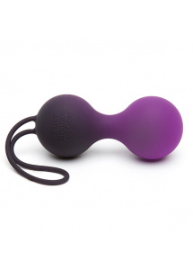 Kulki waginalne zmieniające kolor - Fifty Shades of Grey Inner Goddess Colourplay Silicone Jiggle Balls 90g  